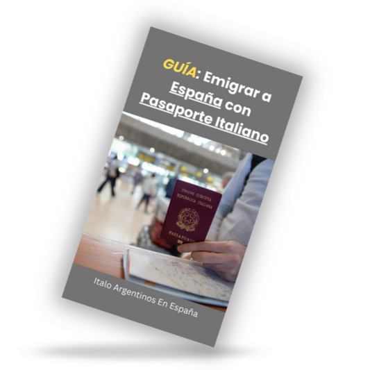 GUÍA: Emigrar a España con Pasaporte Italiano